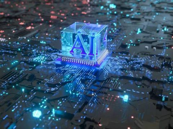 C4D结合Octane插件建模制作AI智能芯片科技电路板